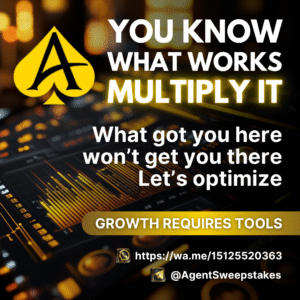 Growth Optimization - Agent Sweepstakes Flyer - Juwa Agents